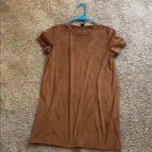 Suede FOREVER 21 Mini Dress